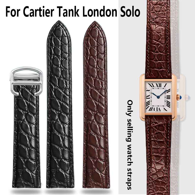 Crocodile Watchband 16 18 20 2 - огляд і ціна Men'S Accessories London