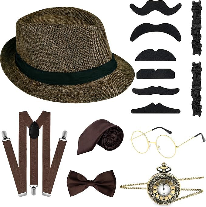 Men 1920s Gatsby Costume Acces - огляд і ціна Men'S Accessories In The 1920S