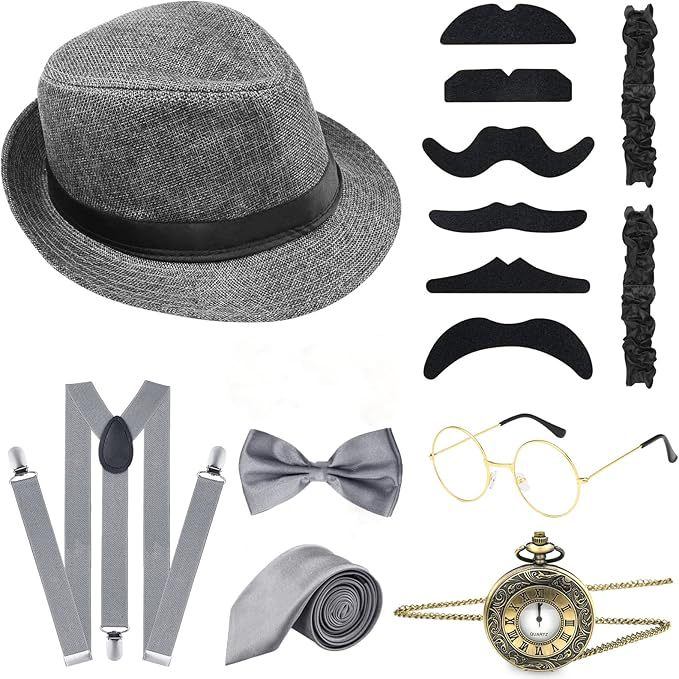 Men 1920s Gatsby Costume Acces - огляд і ціна Men'S Accessories In The 1920S
